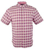 Tommy Bahama Men's La Veleta Check Camp Shirt SG Medium
