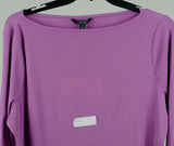 Customer Return Lauren Ralph Lauren Women's Plus Size Boatneck Jersey Top-H-3X