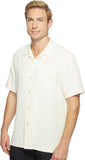 Tommy Bahama Men's Royal Bermuda IslandZone Technology Camp Shirt C Small