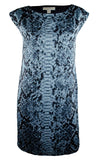 Michael Kors Women's Animal Studded Print Shift Dress PBl XS