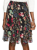 Lauren Ralph Lauren Women's Multi Floral Georgette Skirt