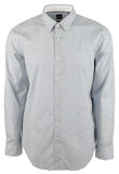 Hugo Boss Men's Ronni Slim Fit Stretch Long Sleeves Shirt BLU XX Large