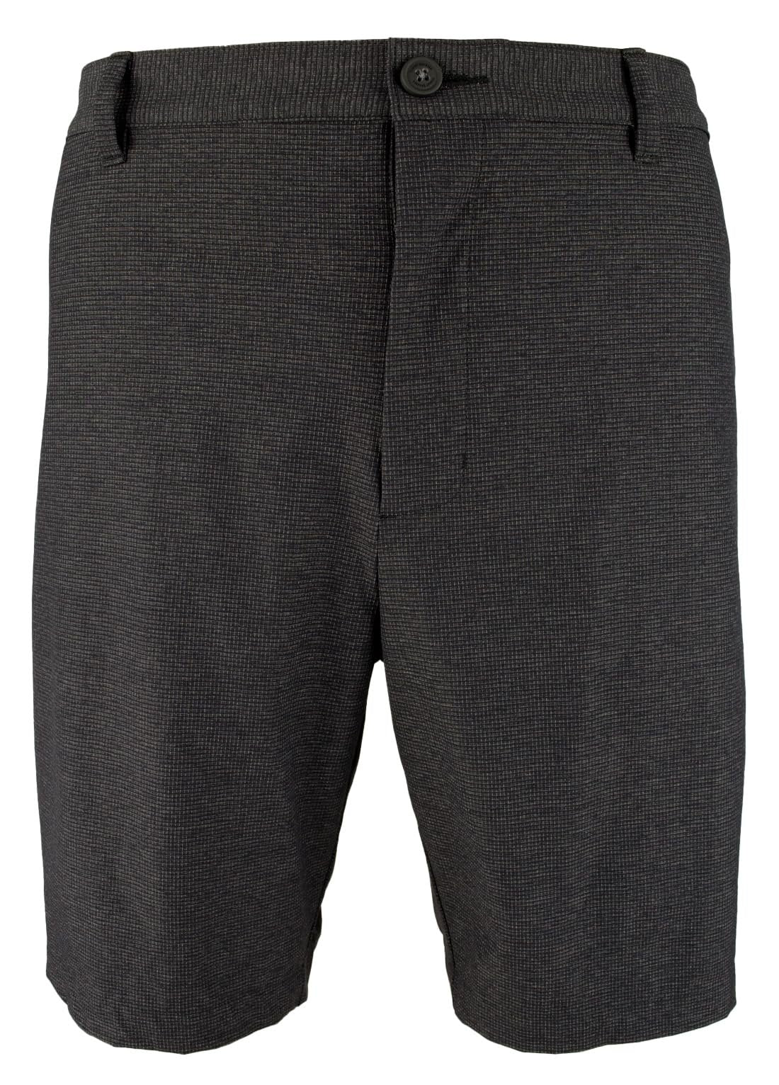 Tommy Bahama Erkek Büyük ve Uzun IslandZone Chip Shot 10" Kısa 52 RG Siyah