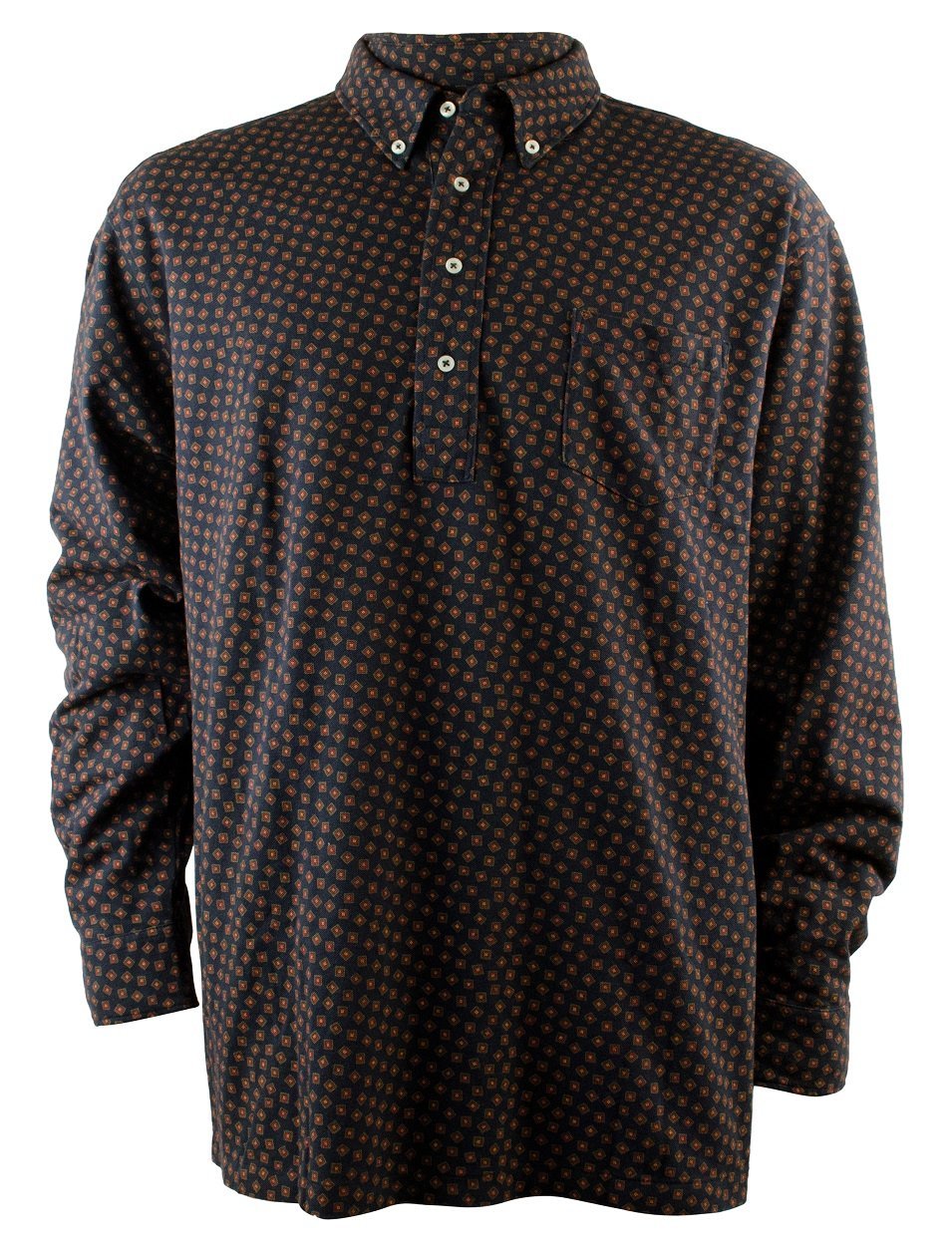 Ralph Lauren Men's Featherweight Neats Printed Mesh Polo Shirt