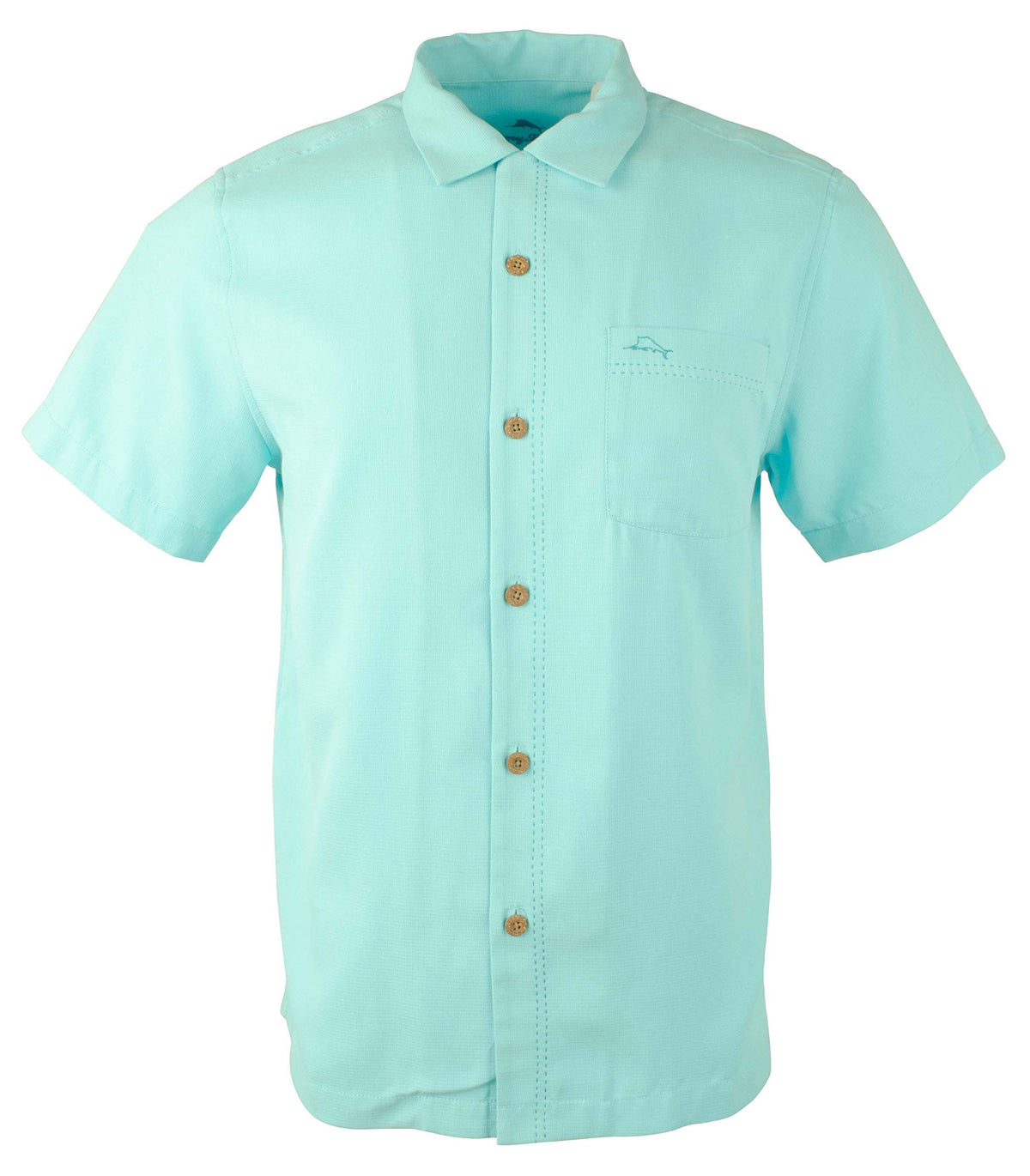 Tommy Bahama Men's Royal Bermuda IslandZone Technology Camp Shirt BR Small