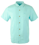 Tommy Bahama Men's Royal Bermuda IslandZone Technology Camp Shirt BR Small