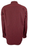 Men's Classic Fit Long Sleeve Button Down Shirts Blk X-Large