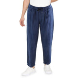Polo Ralph Lauren Men's Tailored Prepster Pinstriped Linen Blend Slim Fit Drawstring Pants