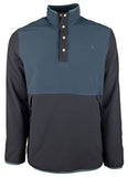 THE NORTH FACE Men's Mountain Insulated Sweatshirt Pullover - Blue Wing Teal/Aviator Navy - Small