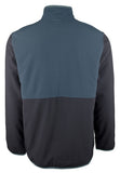 THE NORTH FACE Men's Mountain Insulated Sweatshirt Pullover - Blue Wing Teal/Aviator Navy - Small