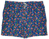 Polo Ralph Lauren Men's Big&Tall Floral Print Drawstring Swim Shorts-3XB