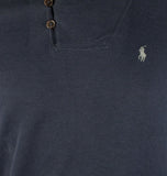 Polo Ralph Lauren Men's Buttoned Shawl Collar Pullover Small