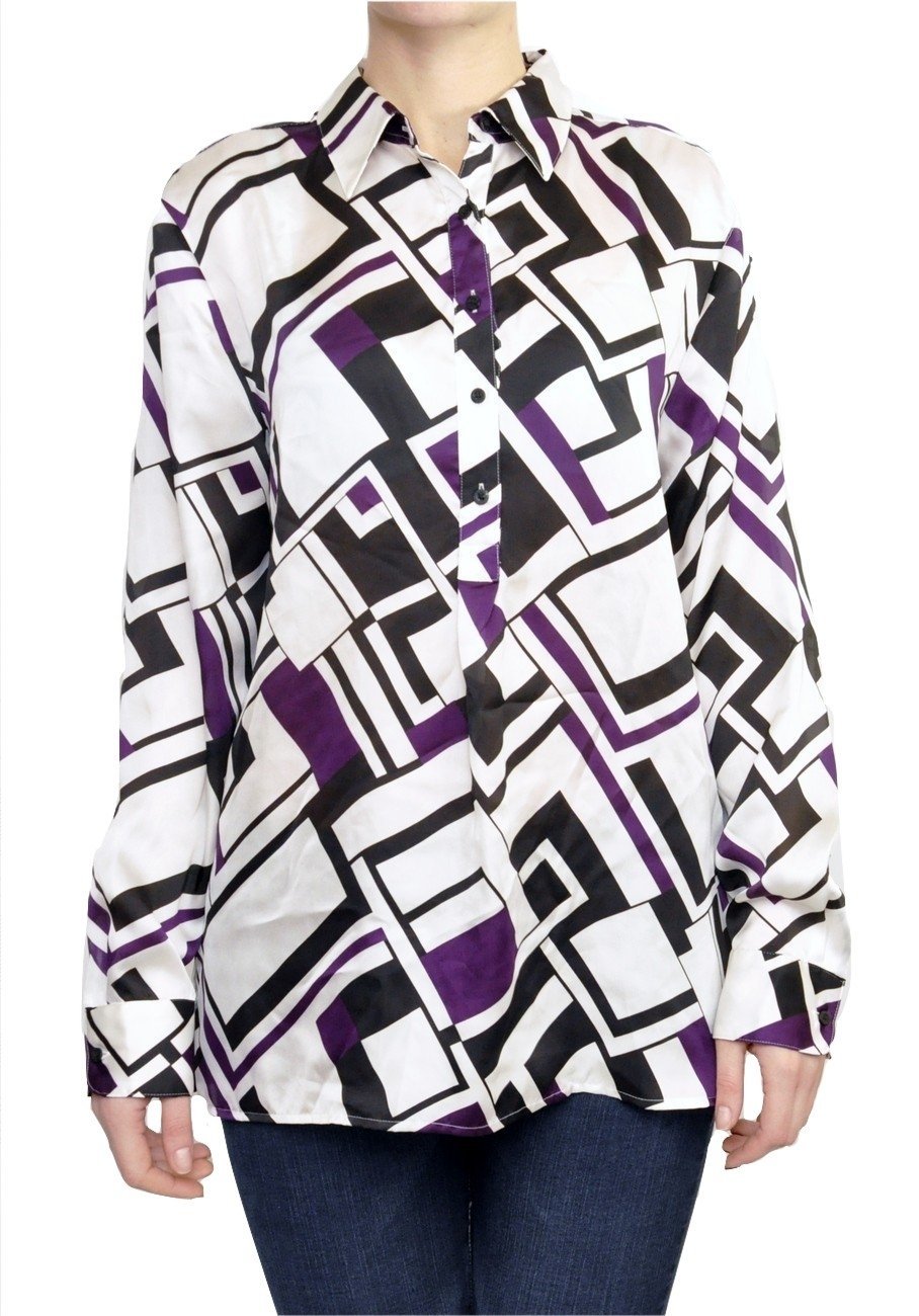 Ralph Lauren Women's Geo Print TunicM XL
