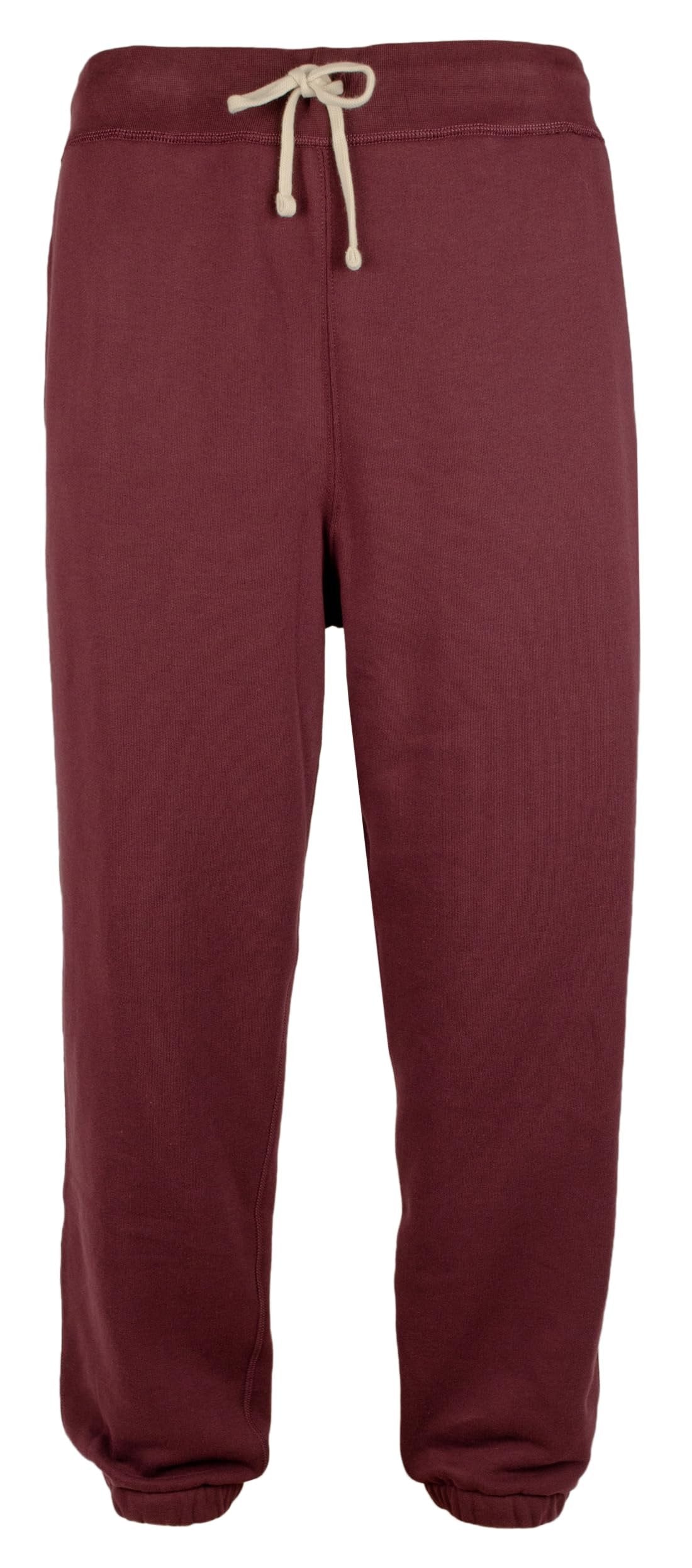 POLO RALPH LAUREN Men's The RL Fleece Drawstring Sweatpant Rd XXL Red