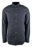 Michael Kors Men's Long Sleeve Abstract Pattern Slim Fit Shirt N S