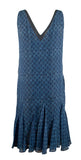 Lauren Ralph Lauren Women's Geo-Print V-Neck Sleeveless Dress-ISM-8