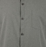 Men's Coast Sands Long Sleeve Button Down Shirt Black XXL