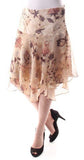 Lauren Ralph Lauren Women's Petite Floral Georgette Skirt