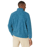 Tommy Bahama Cloud Peak - Jersey polar de manga larga con media cremallera para hombre, talla pequeña