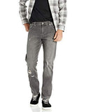 Armani Exhange Men's J16 Destroyed Straight Fit Jeans Grey