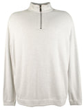 Tommy Bahama Flipshore Half-Zip Reversible Sweatshirt (XX-Large Tall, Lychee Heather)