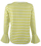Women's Petite Bell-Sleeve Top WM PL