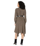 Michael Kors Delicate Paisley Hank Dress Sienna XS