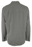 Men's Coast Sands Long Sleeve Button Down Shirt Black Medium