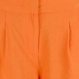 Vince Camuto Women's Summer Heat Solid Pull On Shorts Orange 2