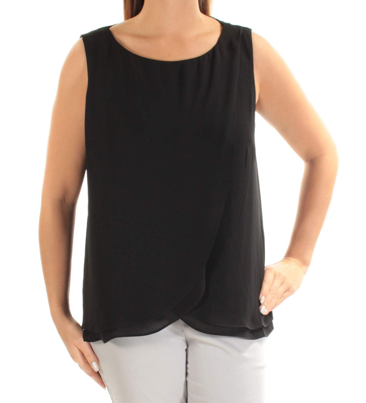 Lauren Ralph Lauren Women's Sleeveless Georgette Top