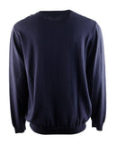 Roundtree & Yorke Men's Crewneck Knit Sweater RB Small Royal Blue