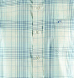Southern Tide Gibbes Island Plaid Shirt Endless Blue SM