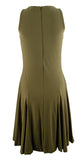 Lauren Ralph Lauren Women's Sleeveless Halter-Neck Jersey Dress-OM-XS