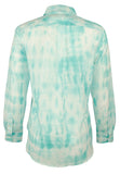 Ralph Lauren Women's Petite Tie Dye Button Down Shirt