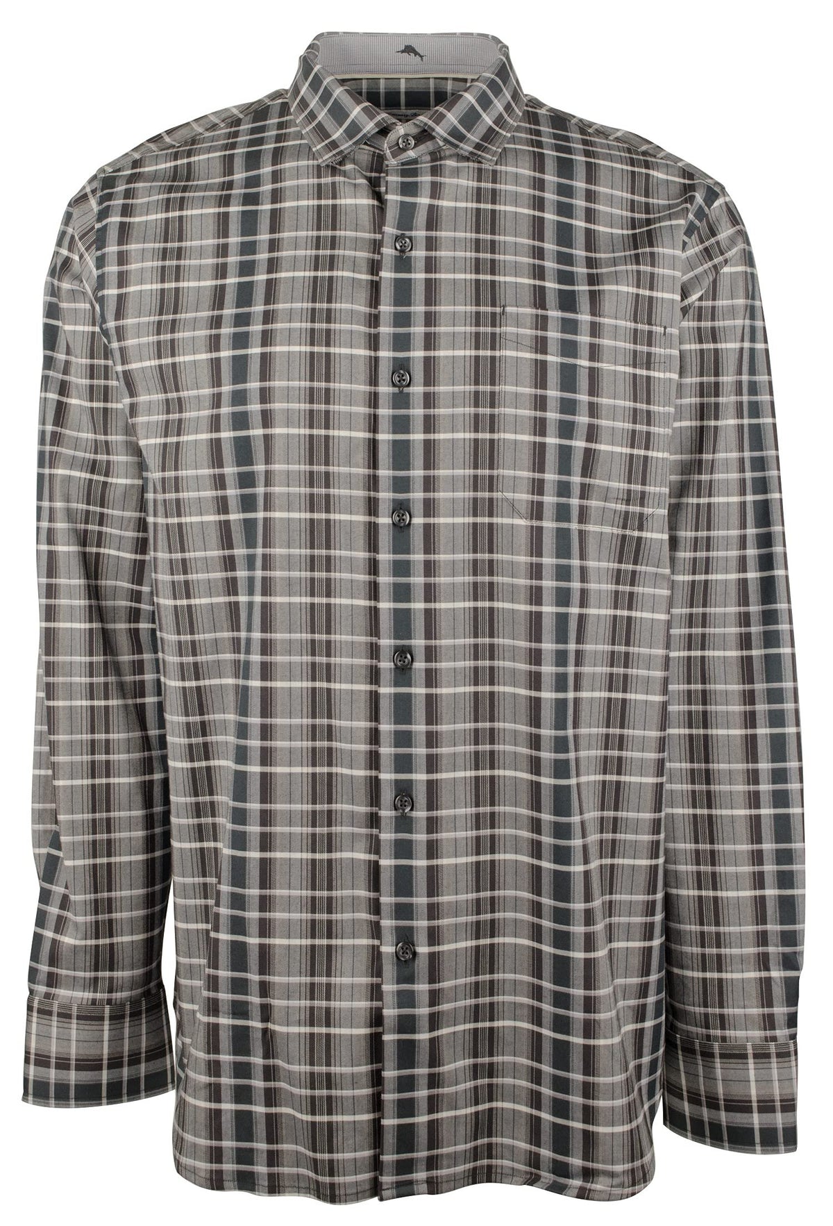 Camisa de manga larga a cuadros Lazlo de Tommy Bahama para hombre, talla mediana