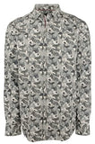 Bugatchi Men's Shaped Fit Long Sleeves Shirt