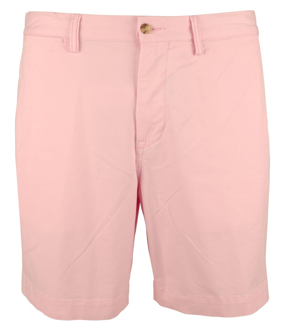Men's Classic Fit Stretch 9" Flat Front Chino Shorts Pink 30