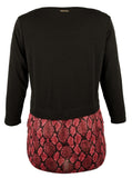 Michael Michael Kors Women's Layered Long Sleeved Top