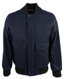 Michael Kors Men's Wool Blend Bomber Jacket