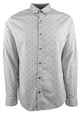 Michael Kors Men's Dobby Slim Fit Long Sleeve Shirt