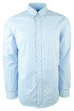Polo Ralph Lauren Men's Mini Anchor Print Poplin Long Sleeve Shirt