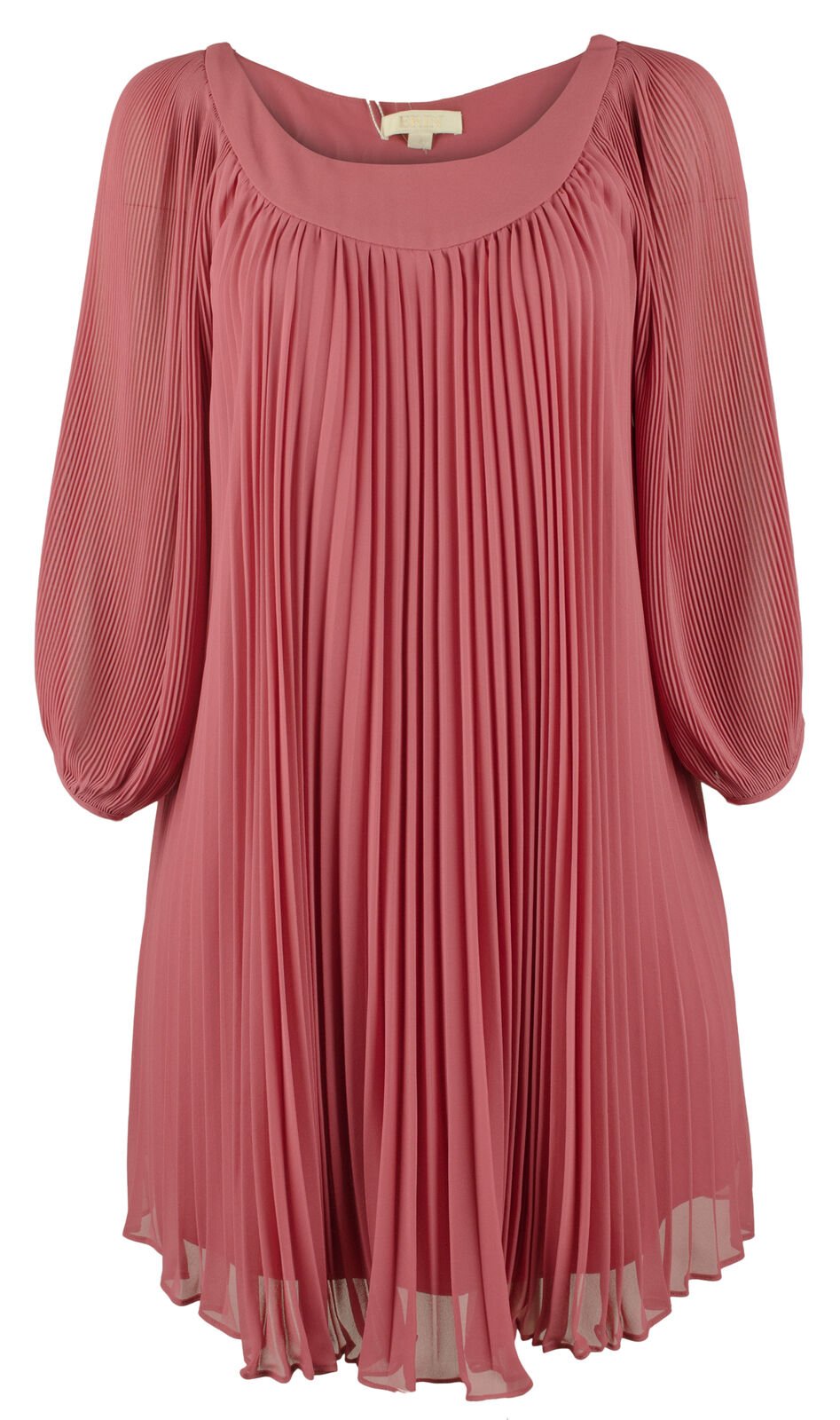 Erin Fetherston Women's Chiffon Pleated Dress Rose 4