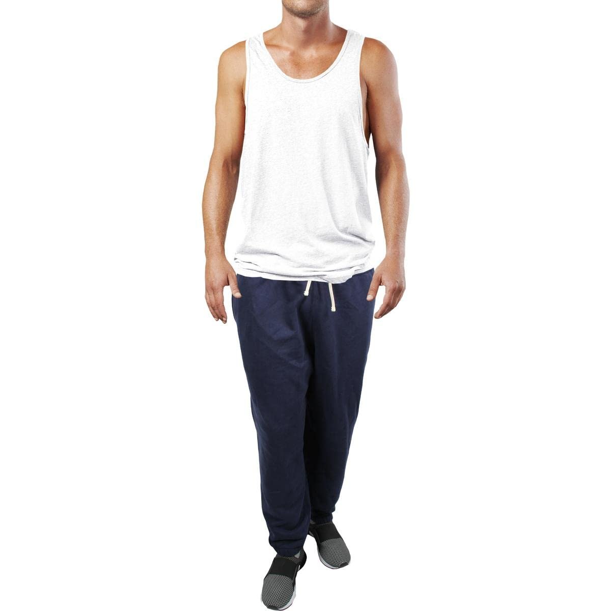 POLO RALPH LAUREN Mens Big & Tall Fleece Drawstring Sweatpants Navy 2LT