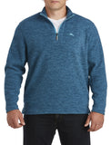 Tommy Bahama Men's Big & Tall Cloud Peak Half Zip Sweatshirt.-AS-3XLT
