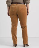 Ralph Lauren Women's Mid Rise Straight Leg Stretch Corduroy Pants Cml 16W