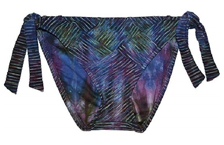 Customer Return Lucky Brand Women's Swimwear Basic Fit Side Tie Bikini Bottom Small