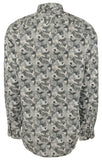 Bugatchi Men's Shaped Fit Long Sleeves Shirt