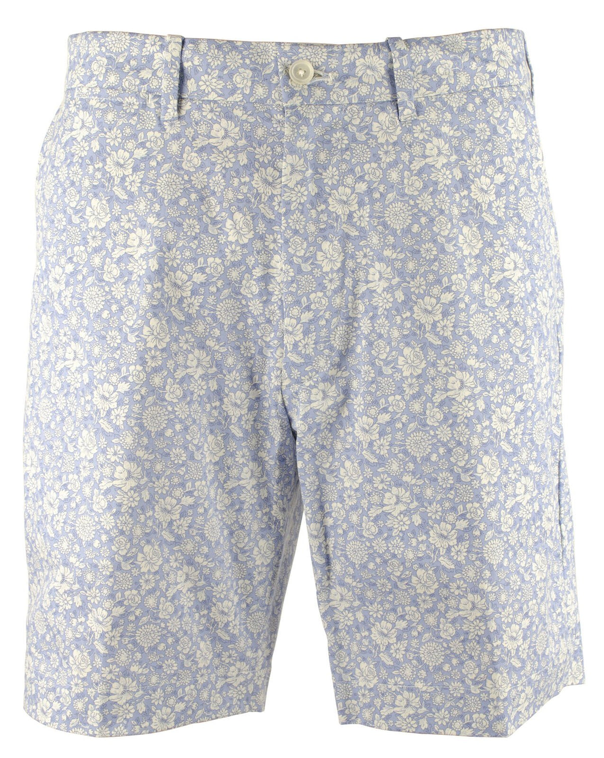 Polo Ralph Lauren Men's Classic Fit 9 Inch Stretch Shorts Blue/White