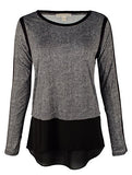 Michael Kors Women's Animal Print Hi Low Woven Hem Top B XS