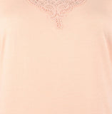 Lauren Ralph Lauren Women's Plus Size Flutter Sleeve Blouse Top Pink 2X